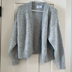 Old Navy Women's Heather Gray Cardigan